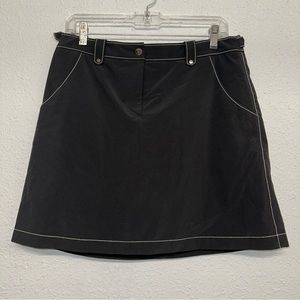 Women’s Annika Cutter & Buck black golf skort sz 6